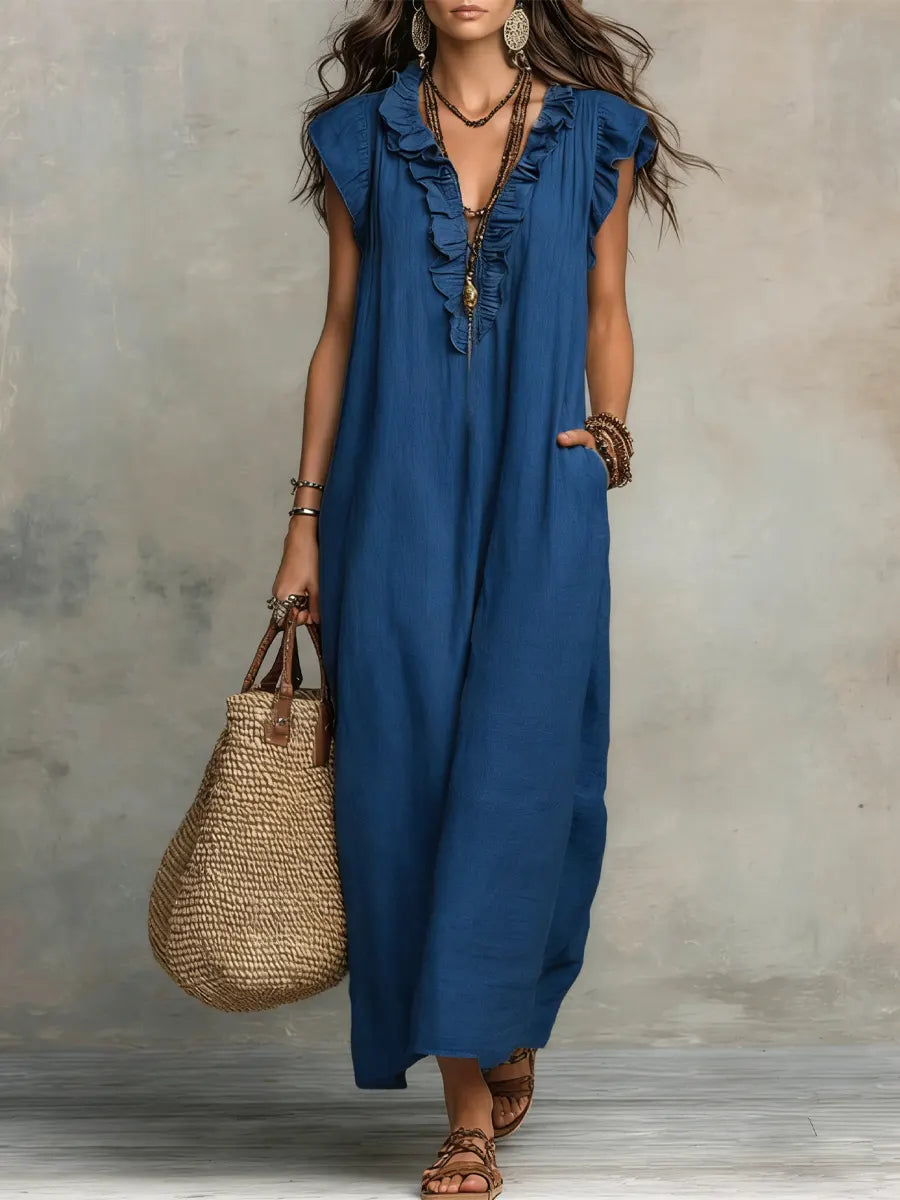 Camelia | Abito Bohemien Lungo