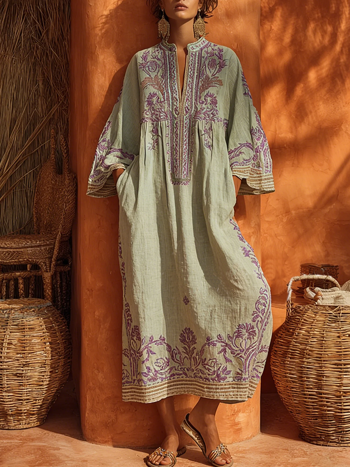 Celestina | Abito Boho con Charme Mediterraneo