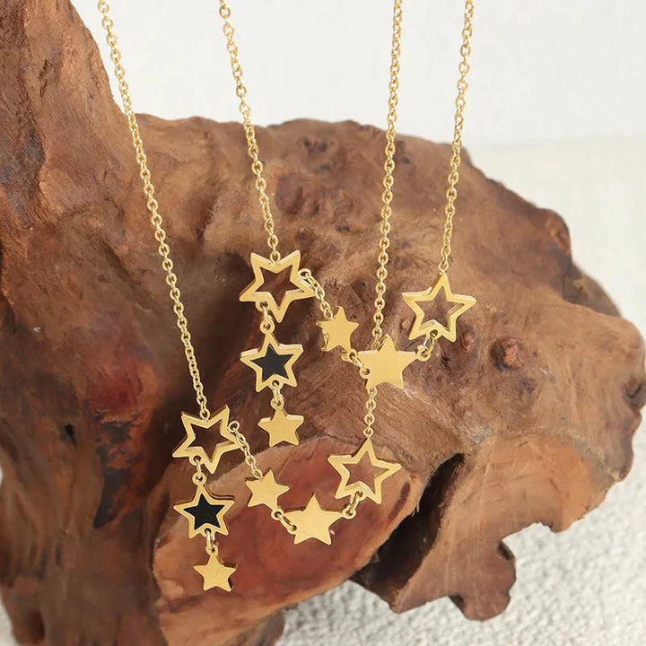 Collana Celeste con Stella Cadente