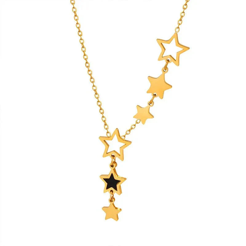Collana Celeste con Stella Cadente