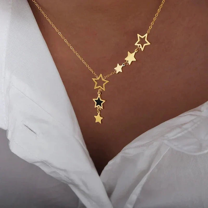 Collana Celeste con Stella Cadente