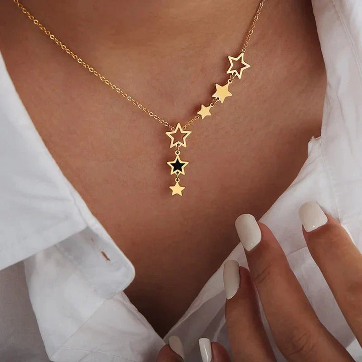 Collana Celeste con Stella Cadente