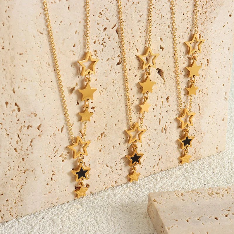 Collana Celeste con Stella Cadente