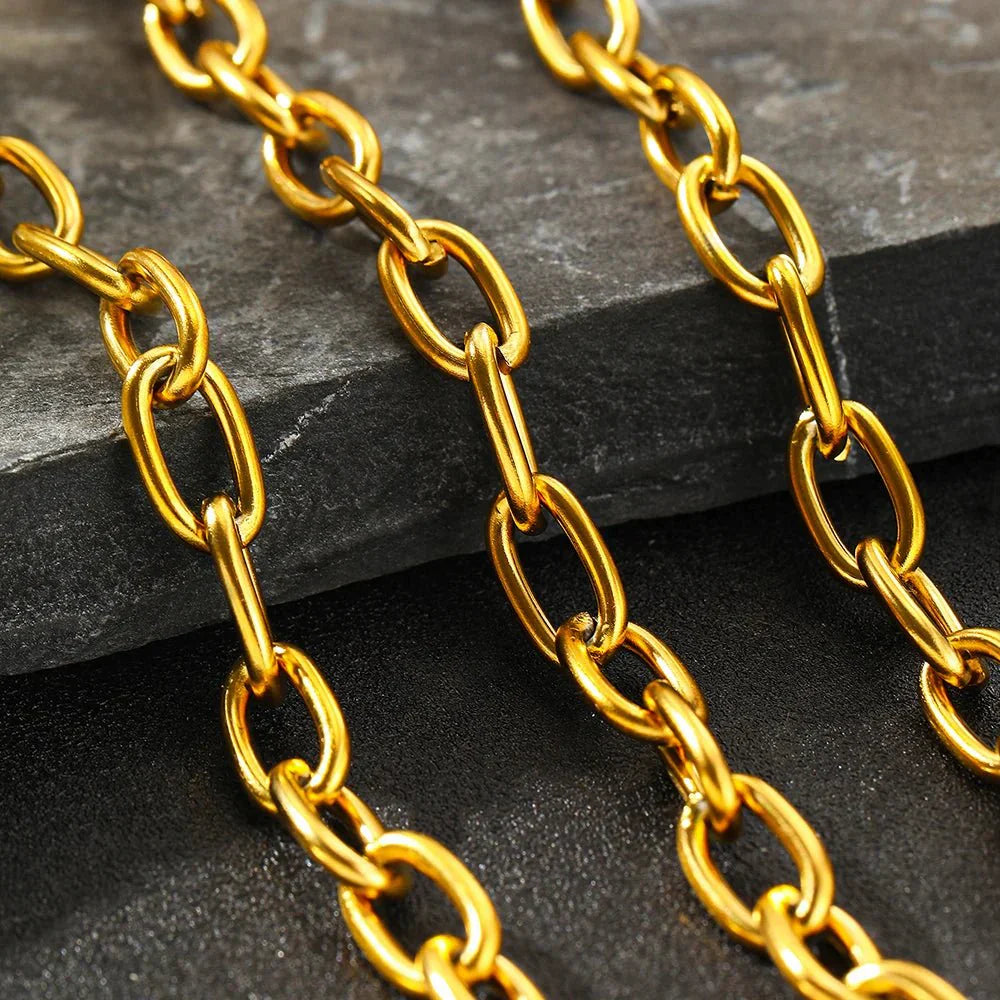 Set di Collana e Bracciale con Chiusura a Clip Semplice