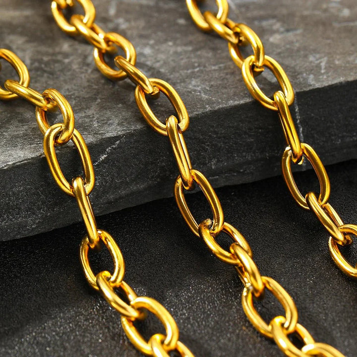 Set di Collana e Bracciale con Chiusura a Clip Semplice