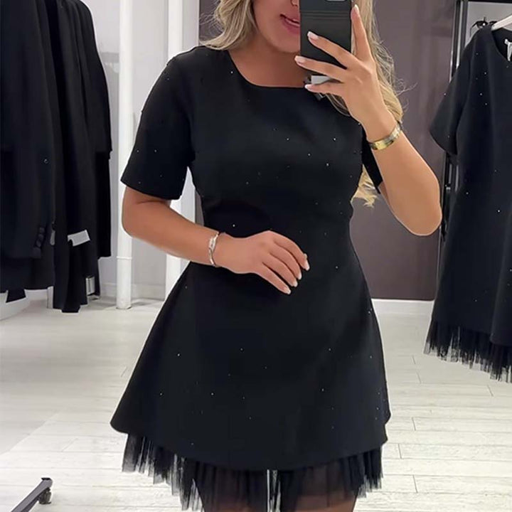 Abito Mini in Pizzo Celestia Spark