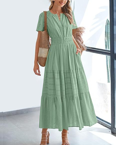 Elira Abito Maxi Flusso Casual