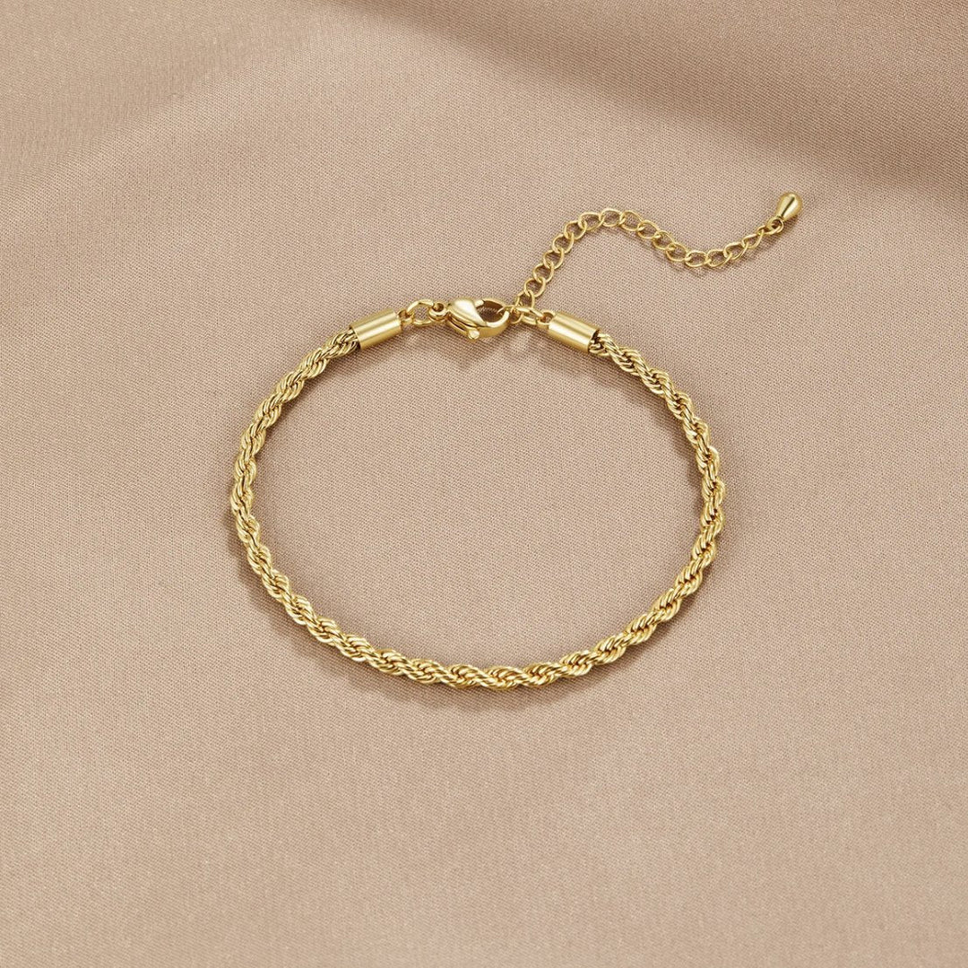 Bracciale d'Oro Chic Contorto