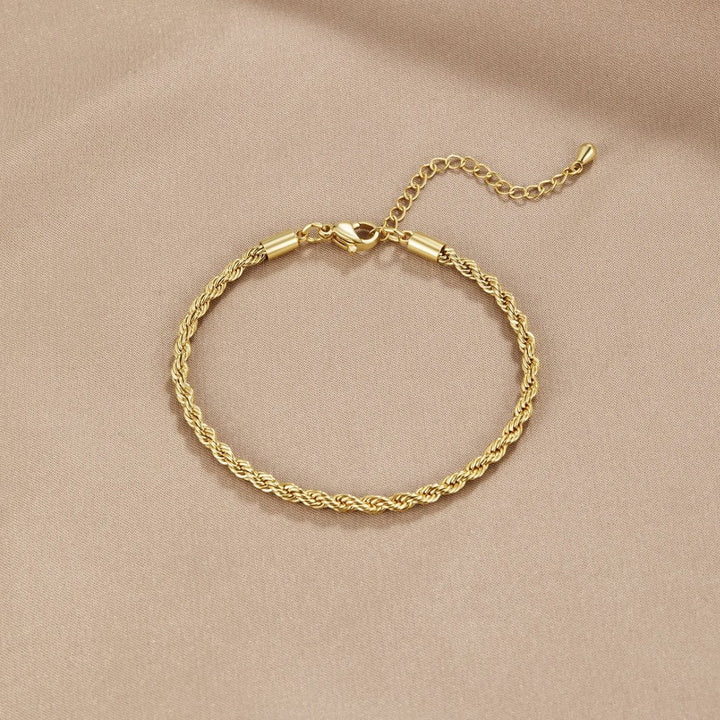 Bracciale d'Oro Chic Contorto
