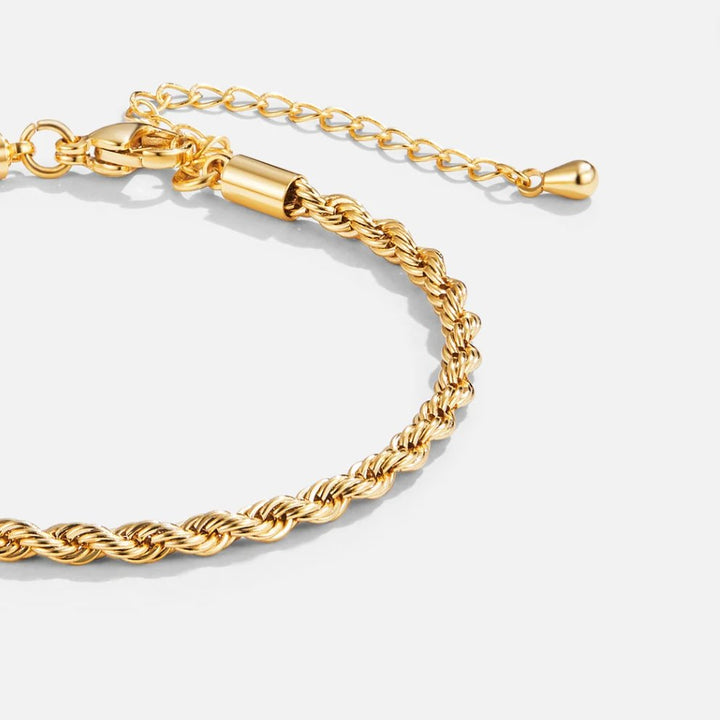 Bracciale d'Oro Chic Contorto