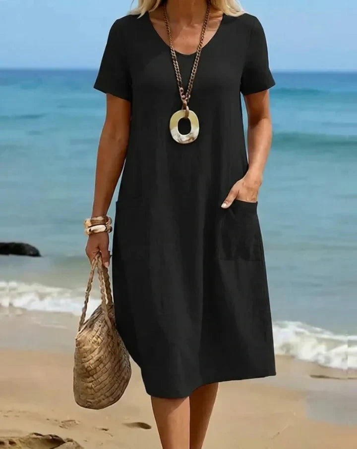 Oriane™ | Abito Maxy Casual Fluido