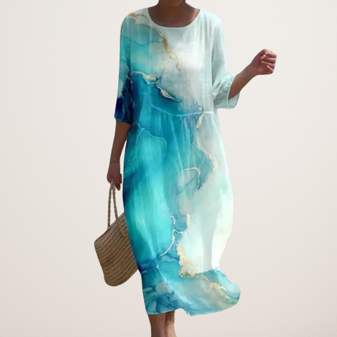 Vilma | Abito Elegante che Valorizza la Pancia