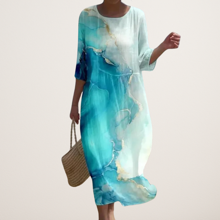 Vilma | Abito Elegante che Valorizza la Pancia